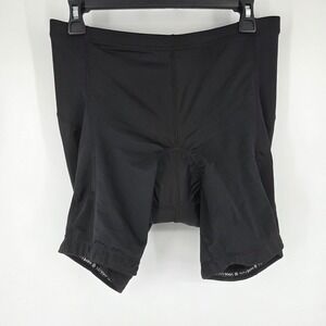 Canari Womens Black Gel Padded Cycling Bike Shorts Size XL
